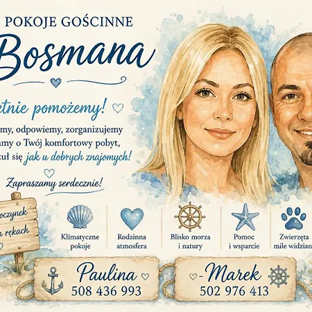 Konukevi Goscinne U Bosmana Dźwirzyno